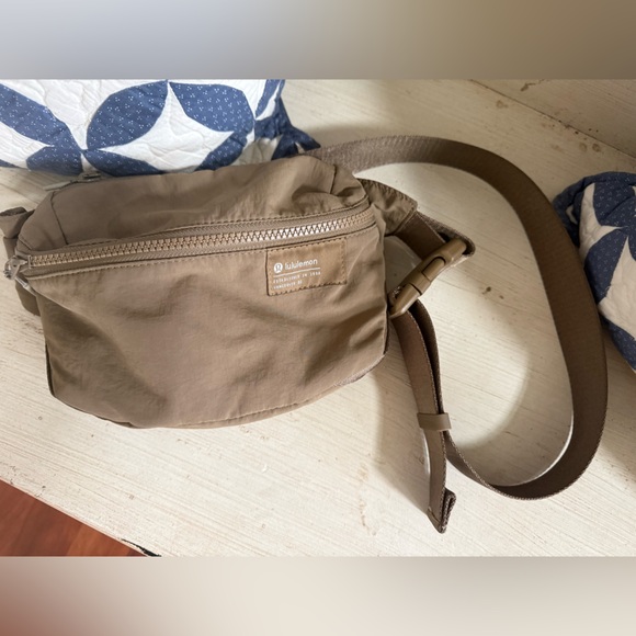 lululemon athletica Handbags - Army green lululemon belt bag